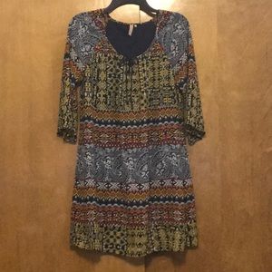 Red camel size small blouse